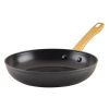 Forged Induction 10 Inch Ceramic Nonstick Frying Pan, Dishwasher Safe and Oven Safe to 500°F, Black