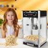Popcorn Machine with 16 Ounce Kettle, Countertop Popcorn Maker Commercial Popcorn Machine w/Stainless Steel Scoop, Oil Spoon for Home Movie Theater