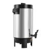 Commercial Coffee Urn, 40 Cup 203oz Hot Beverage Dispenser with Dripless Faucet, 1090W Quick-Brewing Coffee Maker, Automatic Temperature Control