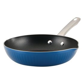 Style 10 Inch Nonstick Frying Pan / Skillet, Dishwasher Safe and Oven Safe to 500°F, Blue