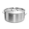 2.4 Gal Top Grade Thick Stainless Steel Stock Pot 18/10