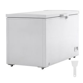 Chest Freezer, 12.8 Cu.ft / 345 L Large Deep Freezer & 4 Removable Baskets, Freestanding Top Open Door Commercial Chest Freezers with Locking Lid