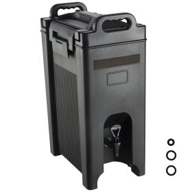 Insulated Beverage Dispenser, 5 Gallon, Food-grade LDPE Hot and Cold Beverage Server
