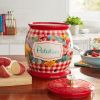(2 pack)Sweet Romance 8.5-inch Ceramic Potato Keeper with Lid