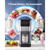 Ice Cream Maker, 7-in-1 Frozen Treat Maker for Gelato, Sorbet, Milkshake, Frozen Yogurt & Lite Ice Cream