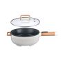 3.5L Electric Skillet, Linen Speckle