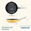 Style 11.25 Inch Nonstick Frying Pan, Dishwasher Safe and Oven Safe to 500°F, Yellow