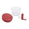 Manual Pull Food Chopper and Processor, Empire Red