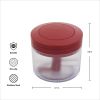 Manual Pull Food Chopper and Processor, Empire Red