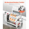 Meat Tumbler Marinator, 10L Vacuum Tumbler Marinating Machine with Automatic Bidirectional Rotation