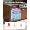 24-Inch Indoor/Outdoor Beverage Refrigerator, 150 QT Freestanding or Undercounter Beverage Fridge
