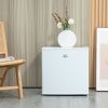 1.1 Cu.Ft Mini Freezer, Compact Upright Design, Reversible Door, Removable Shelves, White, for Home, Dorm, Office Appliances