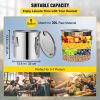 Alcohol Still 9.6Gal/38L, Alcohol Distiller with Circulating Pump, Alcohol Still Copper Tube, Whiskey Distilling Kit with Build-In Thermometer