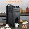 Insulated Beverage Dispenser, 5 Gallon, Food-grade LDPE Hot and Cold Beverage Server