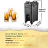 Insulated Beverage Dispenser, 5 Gallon, Food-grade LDPE Hot and Cold Beverage Server