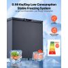 Chest Freezer, 5 Cu.ft Compact Deep Freezer