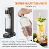 Sparkling Water Maker, Soda Maker Machine for Home Carbonating, Seltzer Water Starter Kit with BPA-free 1L PET Bottle, CO2 Cylinder