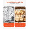 24 Inch Built-In Dishwasher, Stainless Steel Tub, 14 Place Settings and 8 Washing Programs