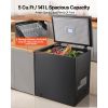Chest Freezer, 5 Cu.ft Compact Deep Freezer