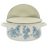 Agatha Enamel-on-Steel 6-Quart Dutch Oven, Blue