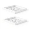 Pull Out Cabinet Organizer, 2 Pack Expandable Width (12.2"-18.9"), 20.47" Deep Pull Out Drawers for Cabinets