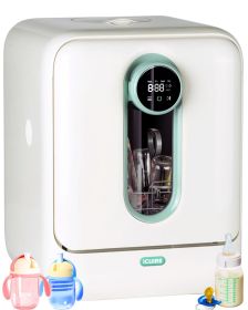 Baby Bottle Washer, Sterilizer and Dryer Pro Cleaning Machine with 360° Dual Spray Arms, Steam Sterilization, Drying Function (Color: 1)