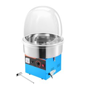 Electric Cotton Candy Machine, 1000W Electric Floss Maker With Cover, Commercial Cotton Candy Machine w/Stainless Steel Bowl & Sugar Scoop (Default: Default)