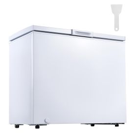 Chest Freezer, 6.7 Cu.ft Compact Deep Freezer (Capacity: 6.36 cu ft, Color: White)